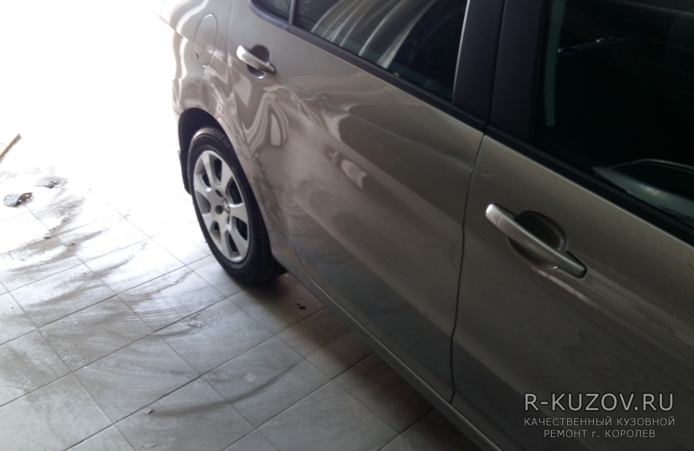 Peugeot 408 / покраска задней части автомобиля / СТО Р-Кузов / до ремонта
