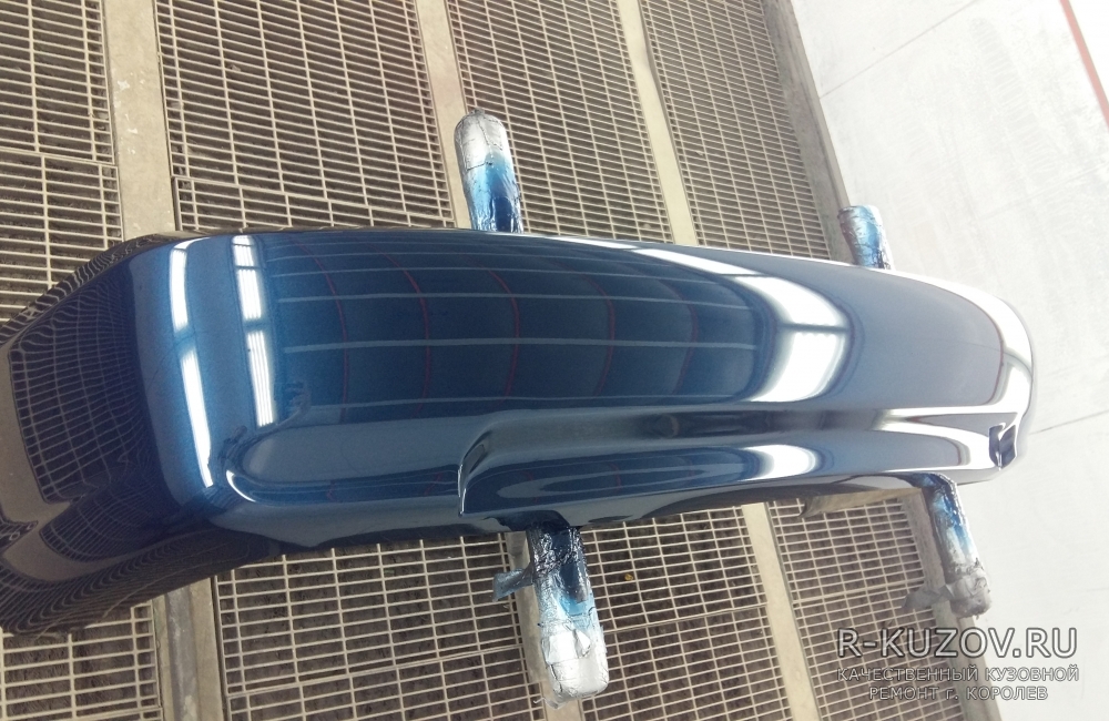 Hyundai Accent / Ремонт и покраска заднего и переднего бампера / СТО Р-Кузов / ремонт