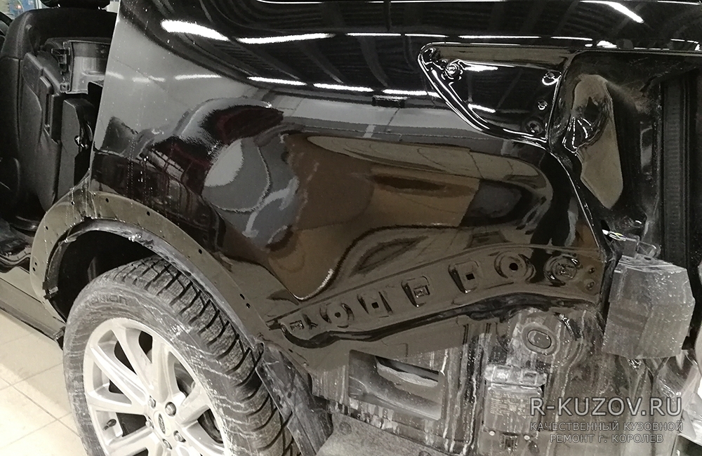 Ford Explorer / ремонт заднего левого крыла, задней левой двери, заднего бампера / СТО Р-Кузов / ремонт